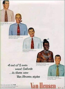 pubblicità cravatte anni 50